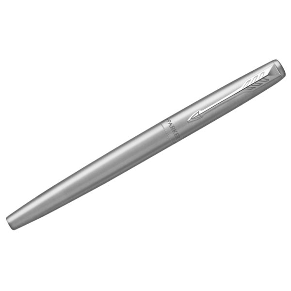 Ручка перьевая Parker "Jotter Stainless Steel CT" 1,0мм, подар. уп.