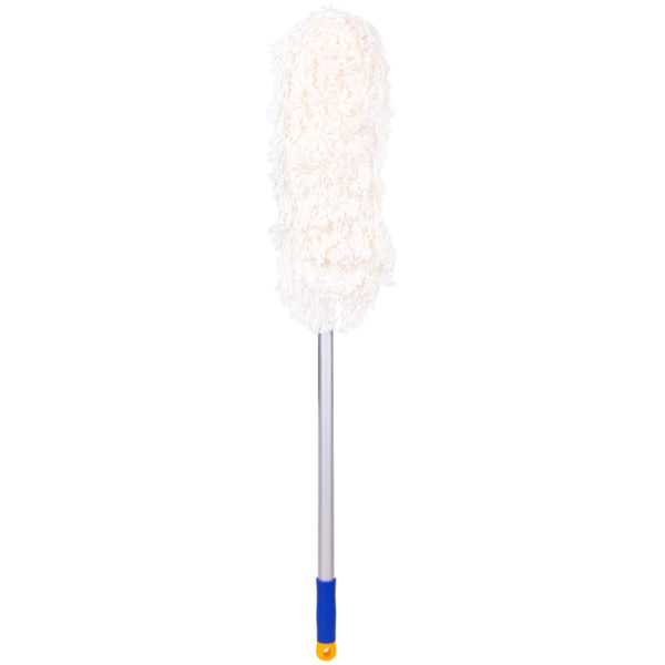 Швабра-рамка OfficeClean "Professional", алюм. ручка 75-130см, насадка МОП хлопок (карманы) 40см