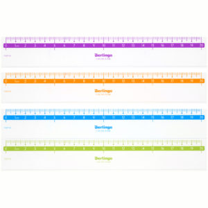 Линейка 20см Berlingo "Color Zone", прозрачная
