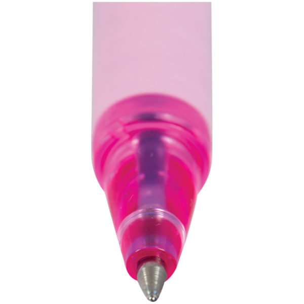 Ручка шариковая Uni "Jetstream SX-101-07FL" синяя, 0,7 мм, грип, розовый корпус