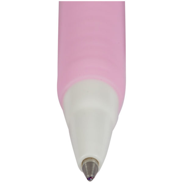 Ручка шариковая автоматическая Uni "Jetstream SXN-101-07FL" синяя, 0,7 мм, грип, розовый корпус
