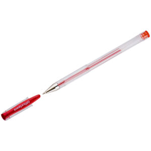 Ручка гелевая OfficeSpace красная, 1,0мм