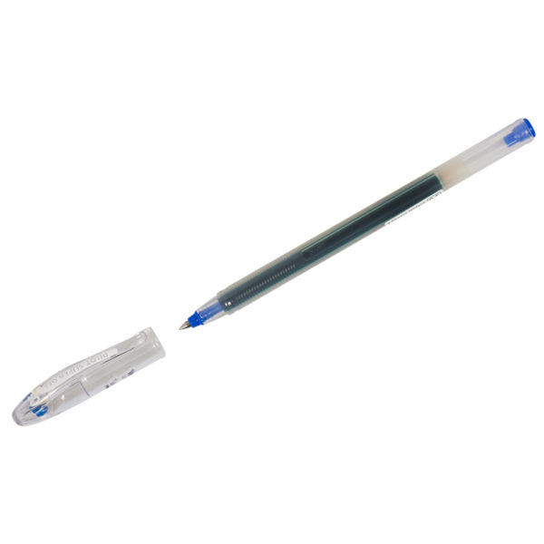 Ручка гелевая Pilot "Super Gel" синяя, 0,5мм, грип