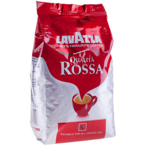 Кофе в зернах Lavazza "Qualità. Rossa", вакуумный пакет, 1кг