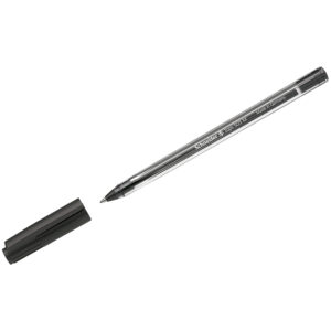 Ручка шариковая Schneider "Tops 505 M" черная, 1,0мм, прозрачный корпус