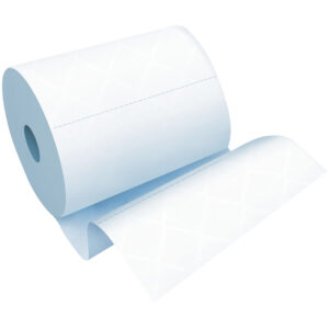 Полотенца бумажные в рулонах OfficeClean, 1 слойн., 280м/рул, ЦВ, ультрадлина, перфорац., белые