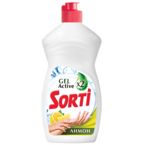 Средство для мытья посуды Sorti "Лимон", 450мл