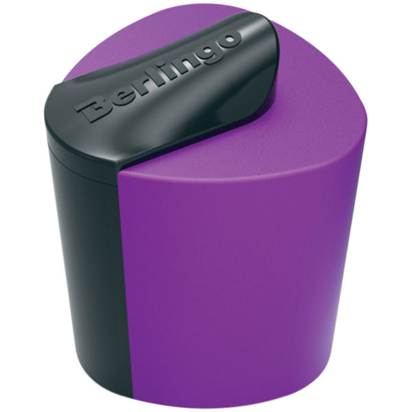 Точилка пластиковая Berlingo "Color Zone", 1 отверстие, контейнер, ассорти