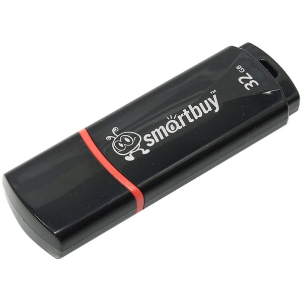 Память Smart Buy "Crown"  32GB, USB 2.0 Flash Drive, черный