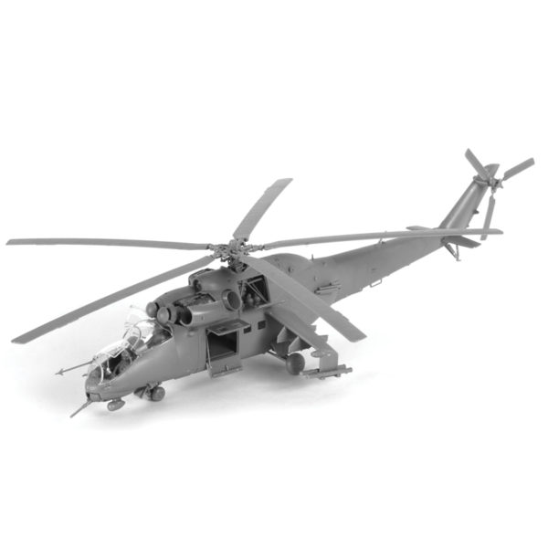 Модель для склеивания Звезда "Советский ударный вертолёт МИ-24 Крокодил", масштаб 1:72