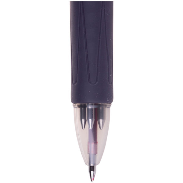 Ручка шариковая автоматическая Crown "Kinex Sl" 4цв., 0,7мм, грип