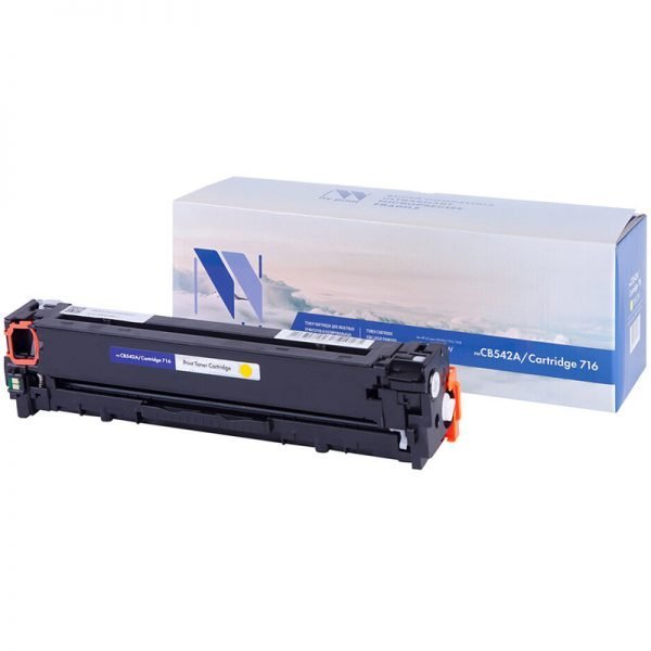 Картридж совм. NV Print CB542A/Cartridge 716 желтый для HP Color LJ CM1312/CP1215/1515/1518(1400стр)