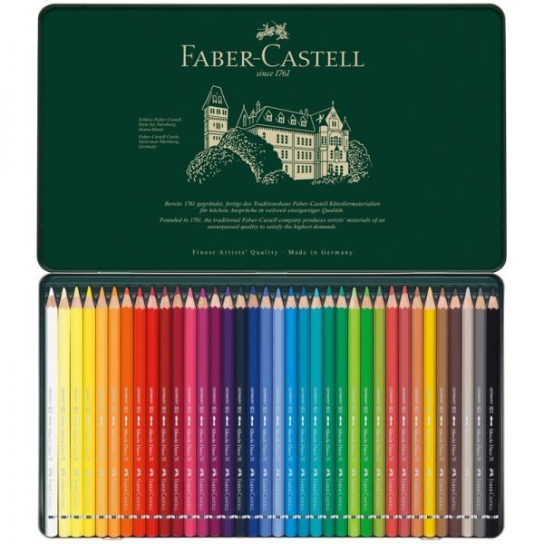 Карандаши акварельные художественные Faber-Castell "Albrecht Dürer", 36цв, метал. коробка