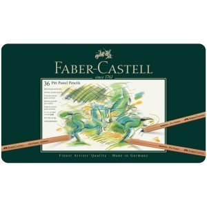 Пастельные карандаши Faber-Castell "Pitt Pastel" 36цв., метал. коробка