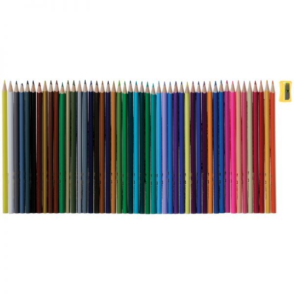 Карандаши цветные Faber-Castell 48цв., трехгран., заточен., картон, европодвес, с точилкой