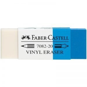 Ластик Faber-Castell "PVC-Free" прямоугольный, комбинированный, 62*21,5*11,5мм