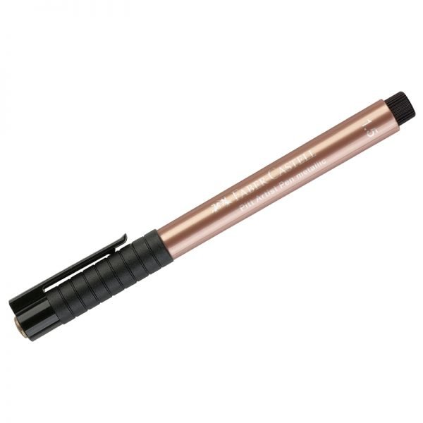 Ручка капиллярная Faber-Castell " Pitt Artist Pen Metallic ", медный металлик, 1,5мм