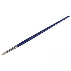 Кисть художественная синтетика упругая Гамма "Манеж", круглая №10, длинная ручка