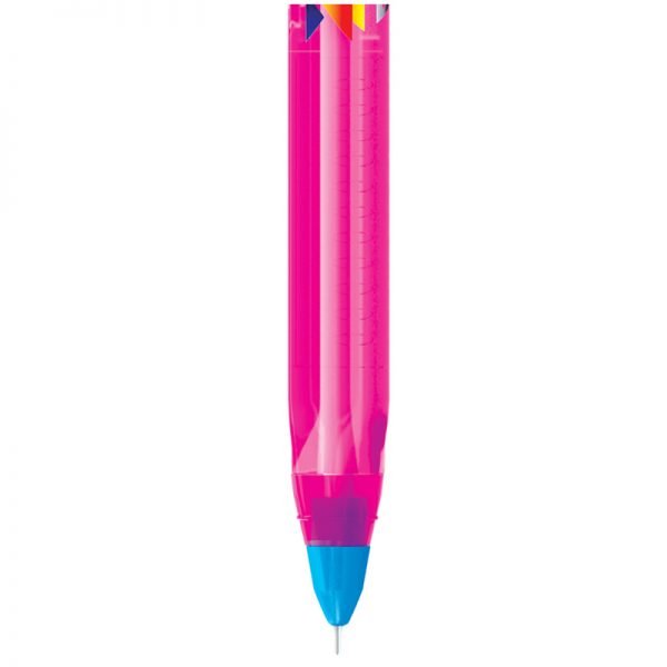 Ручка шариковая Berlingo "Triangle 100T Elements", синяя, 0,7мм, трехгран., игольчатый стержень