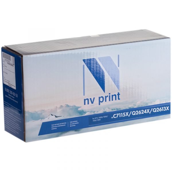 Картридж совм. NV Print C7115X/Q2624X/Q2613X черный для HP LJ 1000/1200/1150 (3500стр)