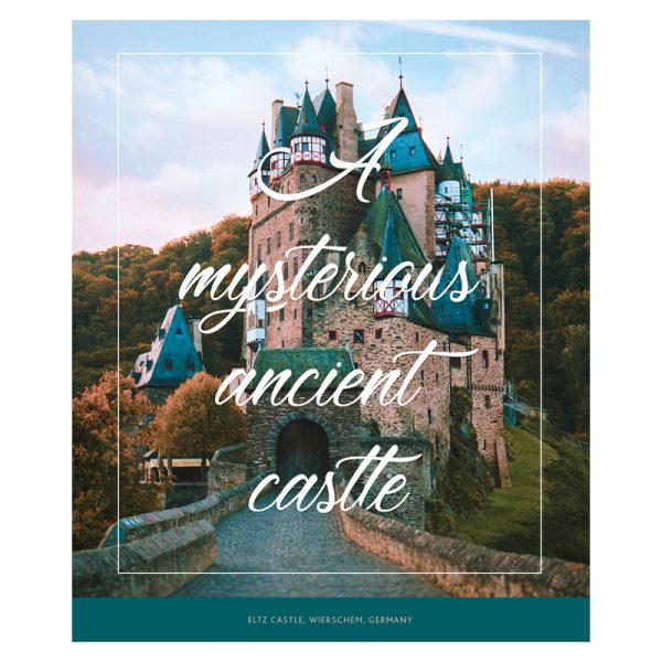 Тетрадь 96л., А5, клетка ArtSpace "Путешествия. Mysterious castle"