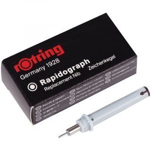 Пишущий элемент для рапидографа Rotring 0.6 мм, картон. упак.