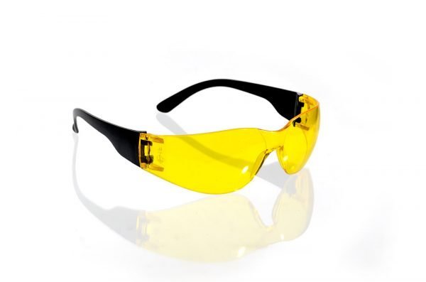 Очки защитные открытые «Классик ТИМ» жёлтые