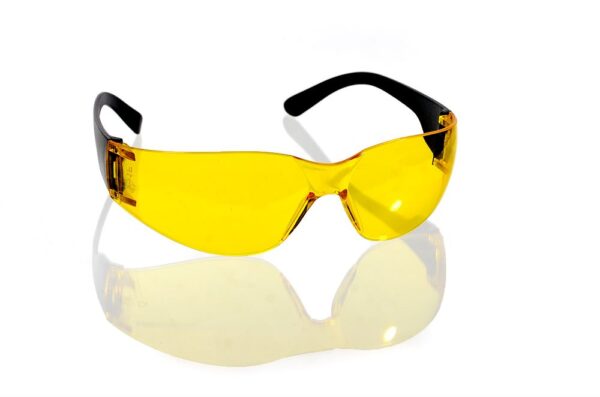 Очки защитные открытые «Классик ТИМ» жёлтые