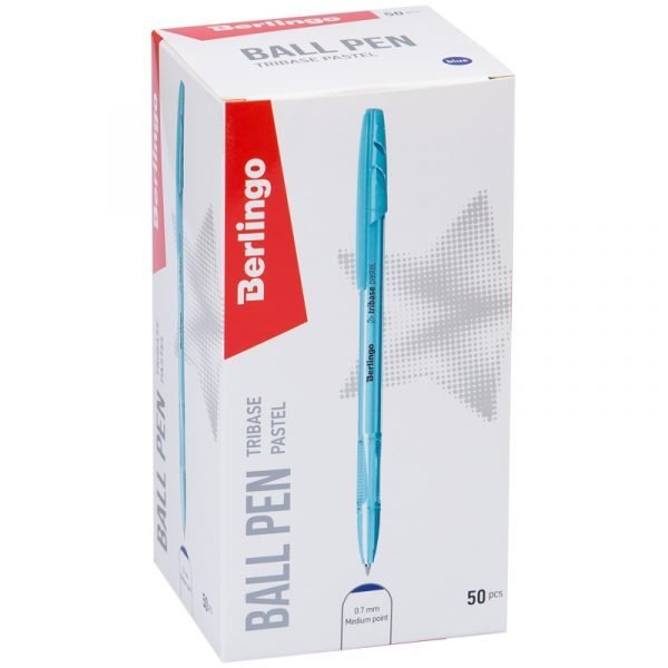 Ручка шариковая Berlingo "Tribase Pastel", синяя, 0,7мм