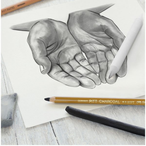 Набор угля и угольных карандашей Faber-Castell "Charcoal Sketch" 7 предметов, картон. упак.