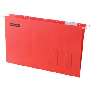 Подвесная папка OfficeSpace Foolscap (365*240мм), красная