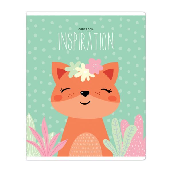 Тетрадь 48л., А5, клетка ArtSpace "Рисунки. Happy animals", выборочный УФ-лак
