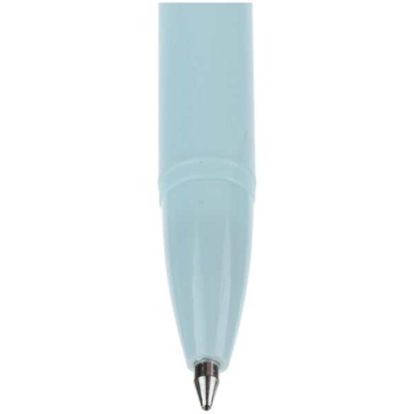 Ручка шариковая MESHU "Unicorn" синяя, 0,7мм, с пушист. помпоном, корпус ассорти