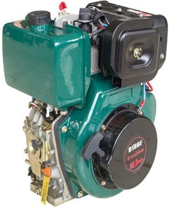 Двигатель дизельный TSS Excalibur 178F-K1 (вал цилиндр под шпонку 25/72.2 / key)
