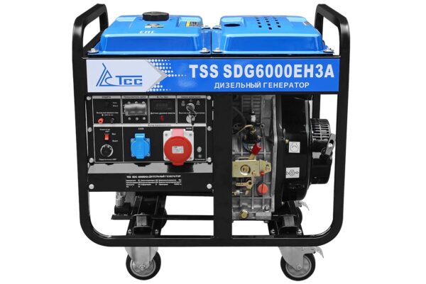 Дизель генератор TSS SDG 6000EH3A