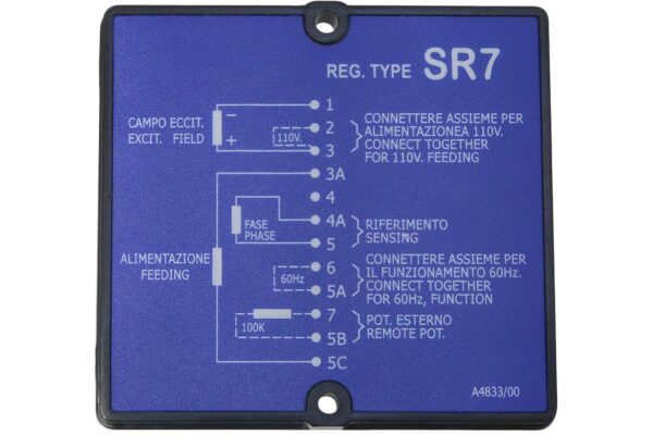 Регулятор напряжения SR7-2G /SR7-2G AVR