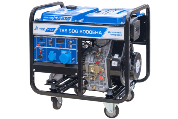 Дизель генератор TSS SDG 6000EHA