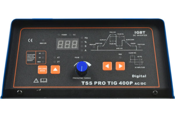 Аппарат TIG сварки алюминия TSS PRO TIG/MMA 400P AC/DC Digital