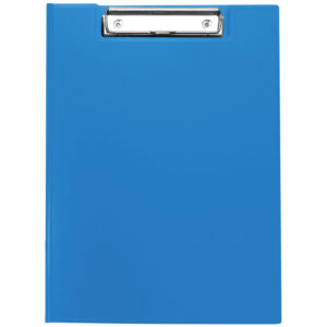 Папка-планшет с зажимом OfficeSpace А4, пластик, синий