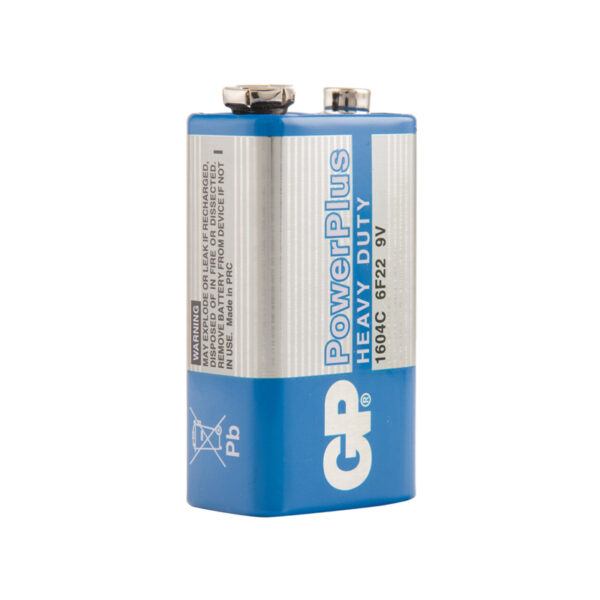 Батарейка GP PowerPlus MN1604 (6F22) Крона, солевая, OS1