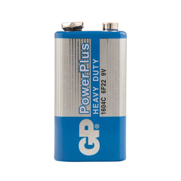 Батарейка GP PowerPlus MN1604 (6F22) Крона, солевая, OS1