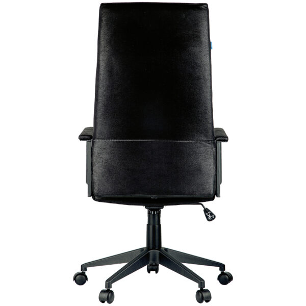 Кресло руководителя Helmi HL-E40 "Blockchain", ткань черная