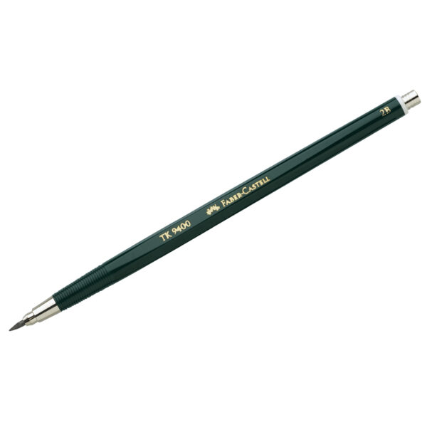 Карандаш цанговый Faber-Castell "TK 9400", 2,0мм, 2B