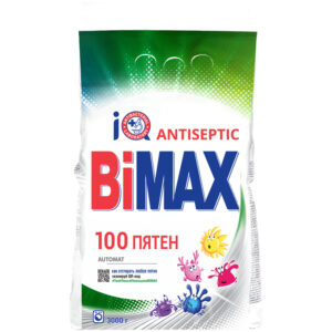 Порошок для машинной стирки BiMax "100 пятен", 3кг