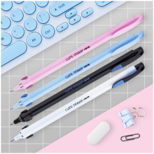 Ручка шариковая автоматическая MESHU "Cute Dogs" синяя