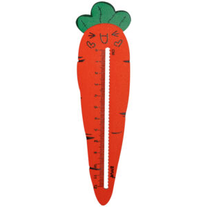 Линейка деревянная MESHU "Carrot", 12см, европодвес
