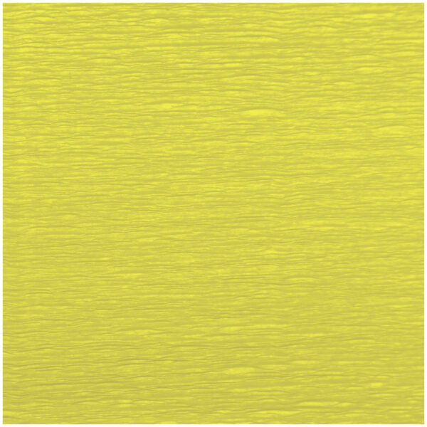 Бумага крепированная флористическая ArtSpace, 50*250см, 110г/м2, светло-желтая, в пакете