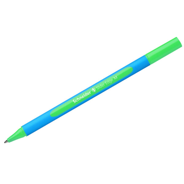 Ручка шариковая Schneider "Slider Edge M" зеленая, 1,0мм, трехгранная