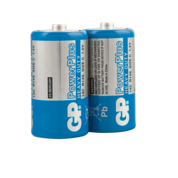 Батарейка GP PowerPlus C (R14) 14G солевая, OS2