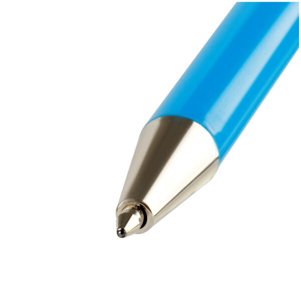 Ручка шариковая OfficeSpace "LC-Assistant" синяя, 0,7мм, корпус ассорти, штрих-код